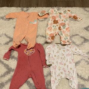 Newborn sleepers barely worn